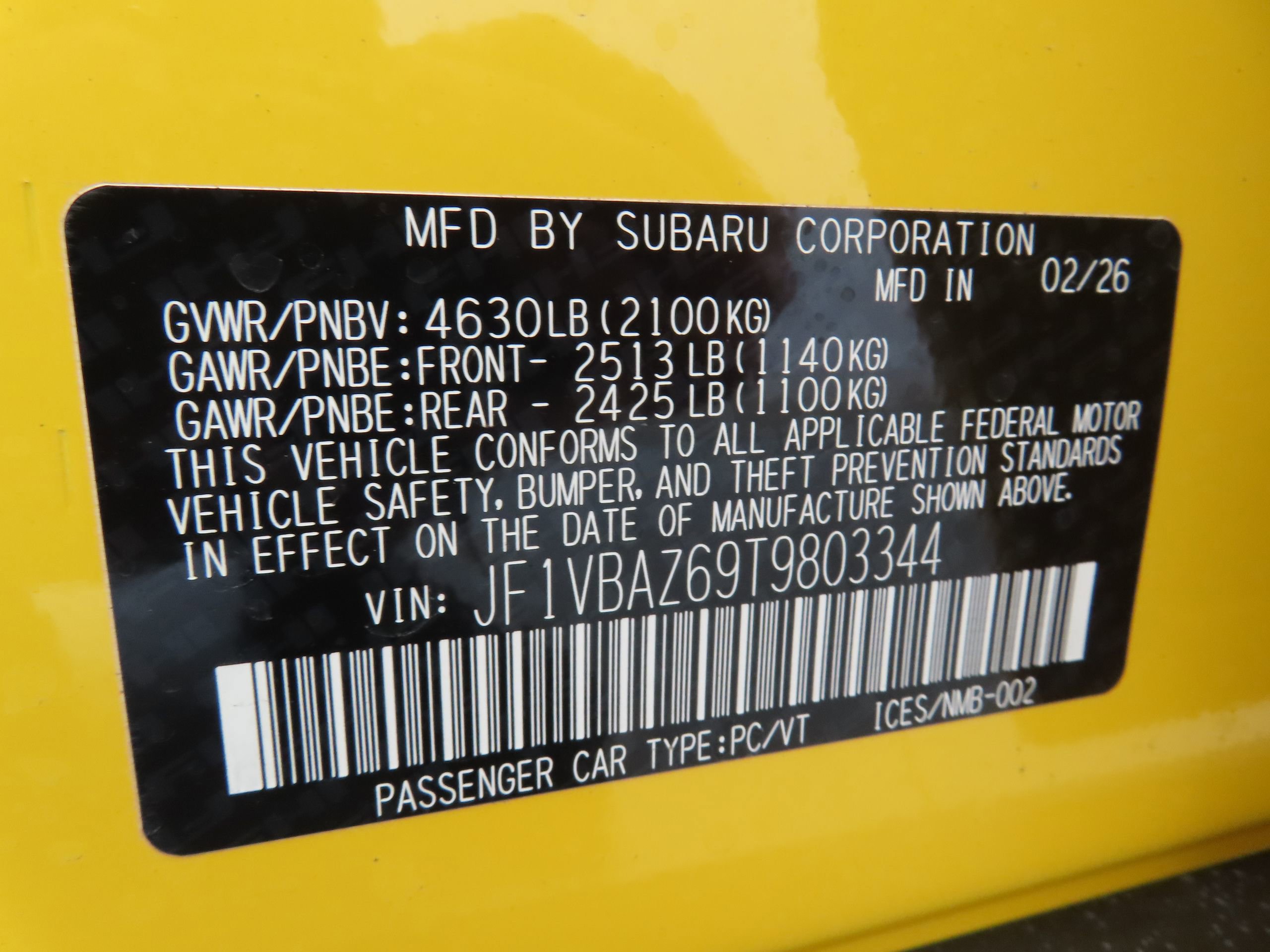 New 2026 Subaru WRX tS image 29