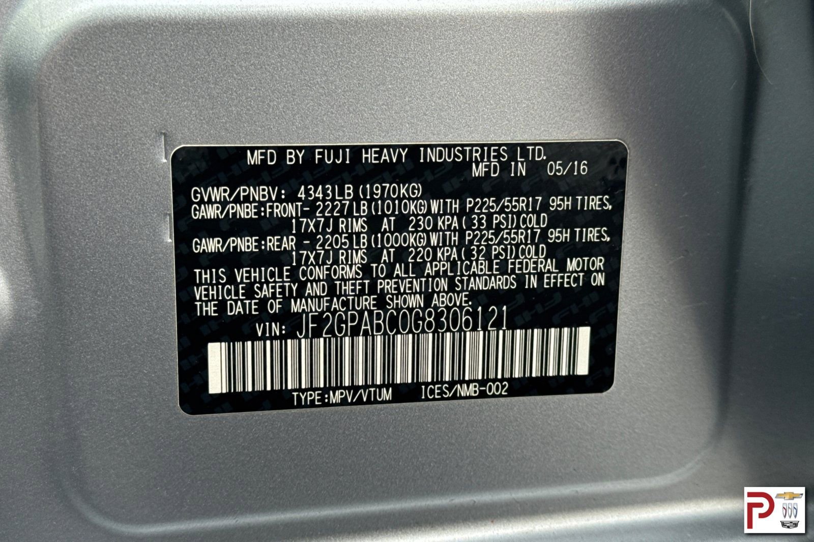 Used 2016 Subaru Crosstrek 2.0i Premium w/ Moonroof Package image 34