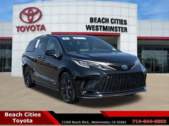 Certified 2021 Toyota Sienna XSE w/ XSE Plus Package