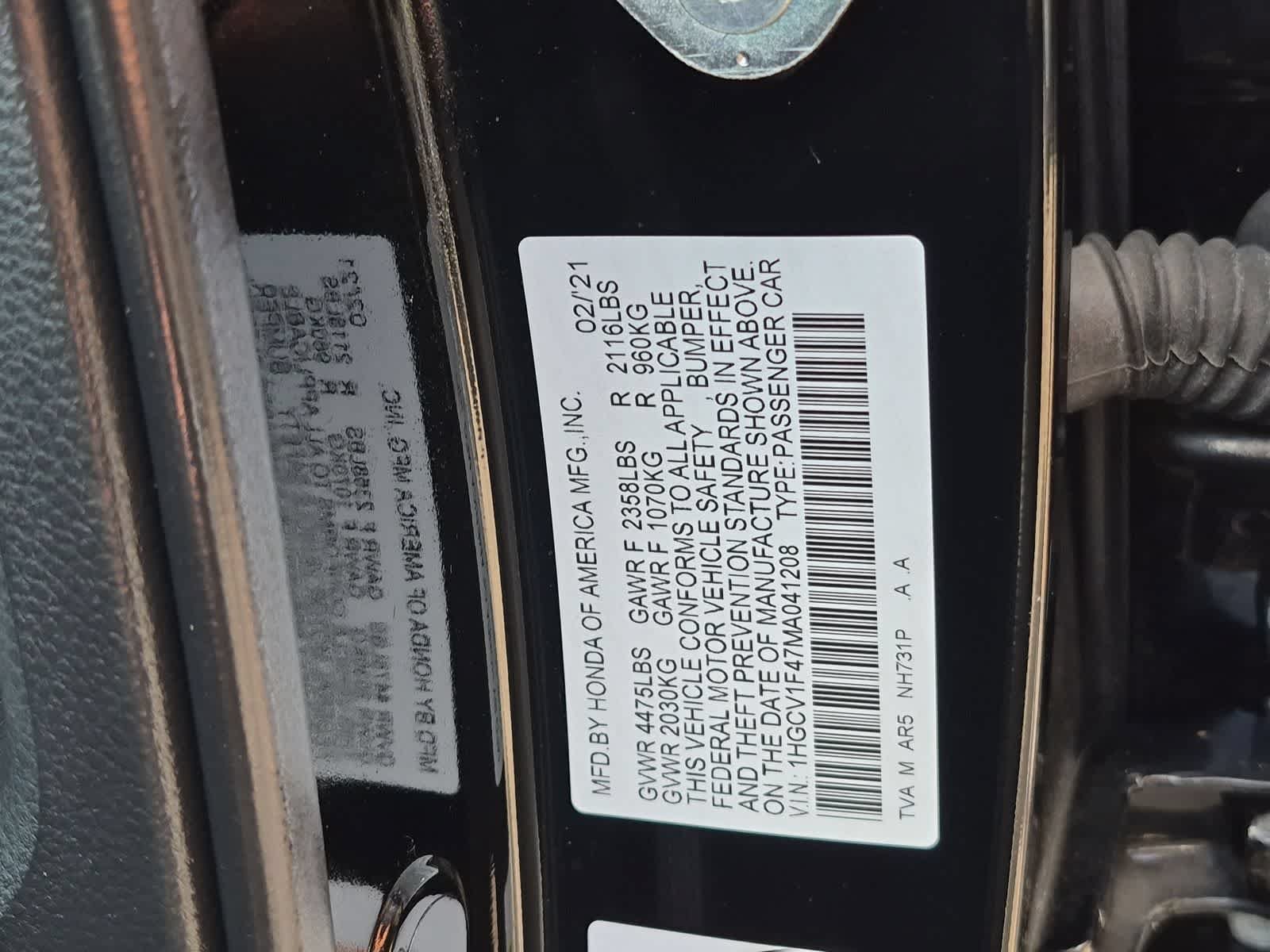 Used 2021 Honda Accord Sport Special Edition image 34