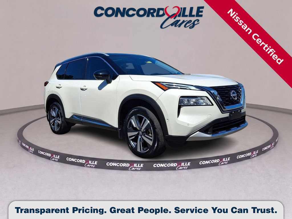Certified 2023 Nissan Rogue Platinum w/ Platinum Premium Package