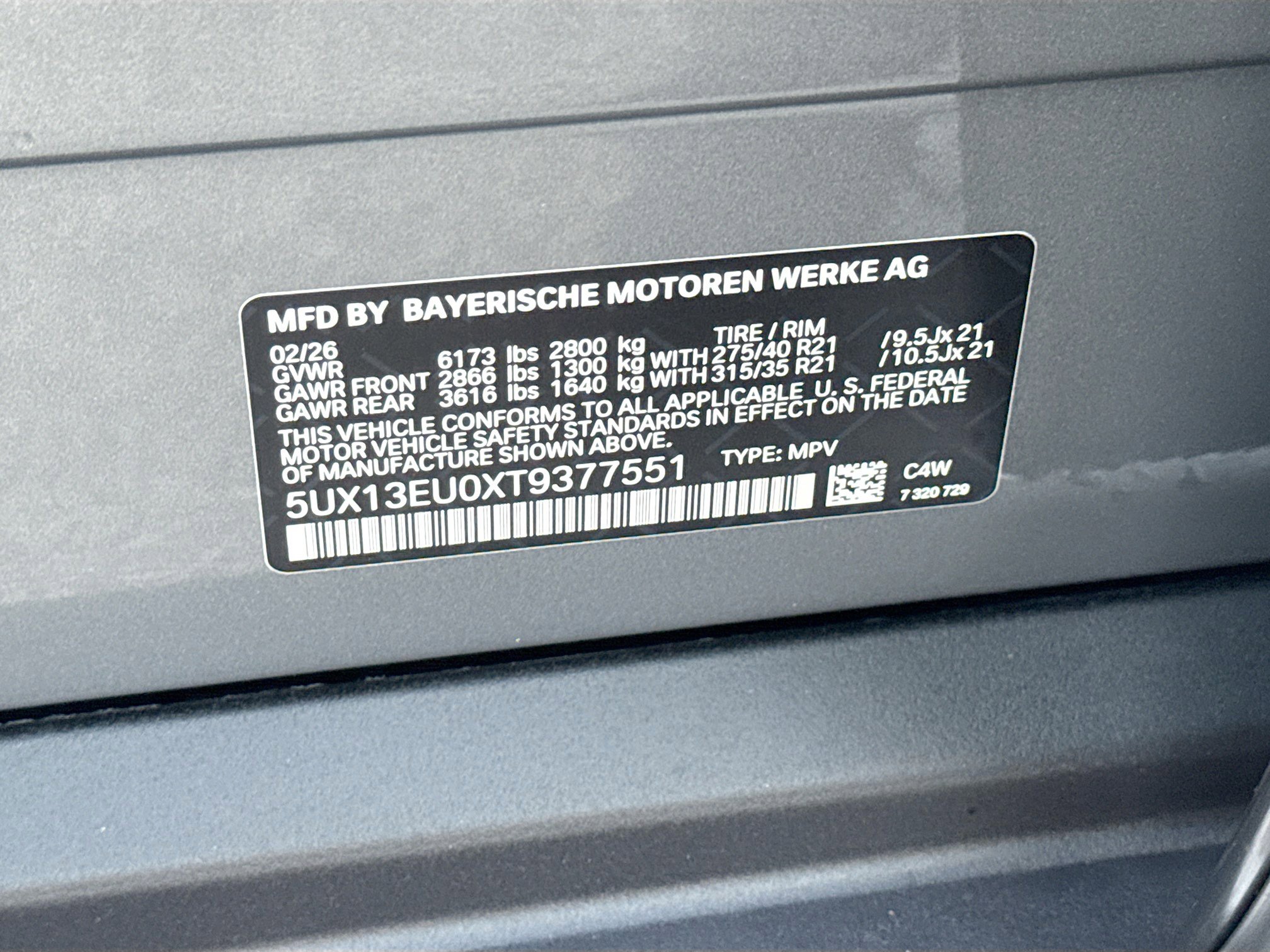 New 2026 BMW X5 sDrive40i w/ Parking Assistance Package image 44