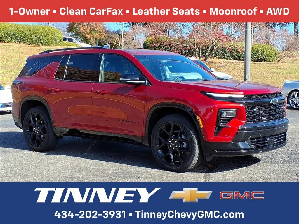 Certified 2024 Chevrolet Traverse RS w/ LPO, Floor Liner Package