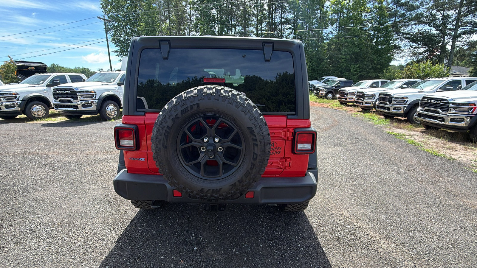Used 2025 Jeep Wrangler Unlimited Sport S 4xe AWD/4WD image 9