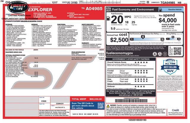 New 2026 Ford Explorer ST w/ Sun And Sound Package image 40
