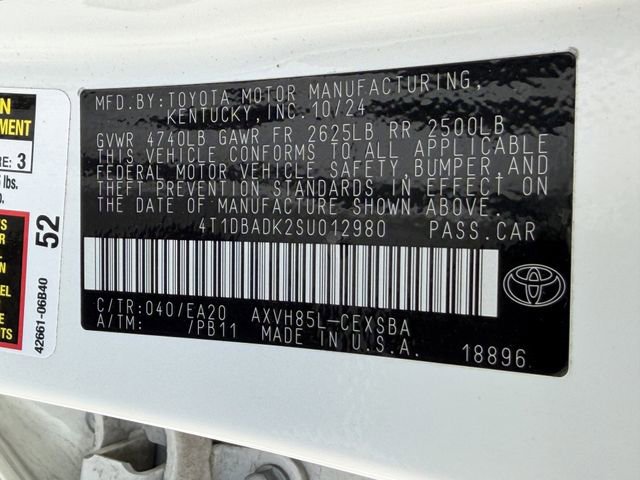 Certified 2025 Toyota Camry SE w/ Convenience Package image 31