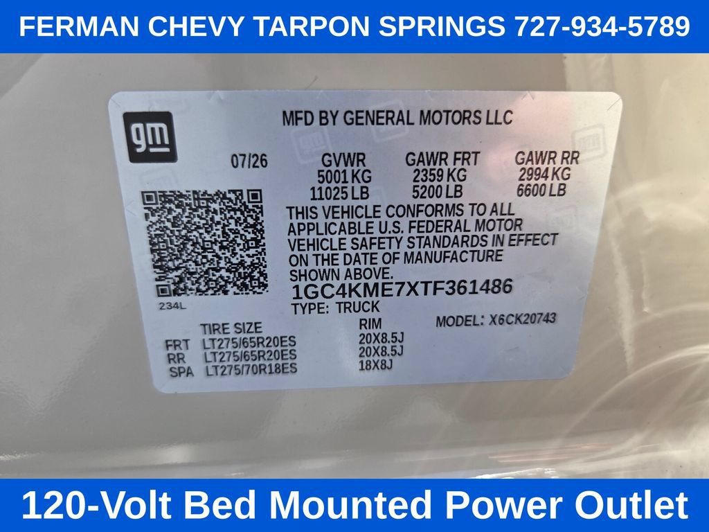 New 2026 Chevrolet Silverado 2500 Custom w/ Custom Value Package AWD/4WD image 23