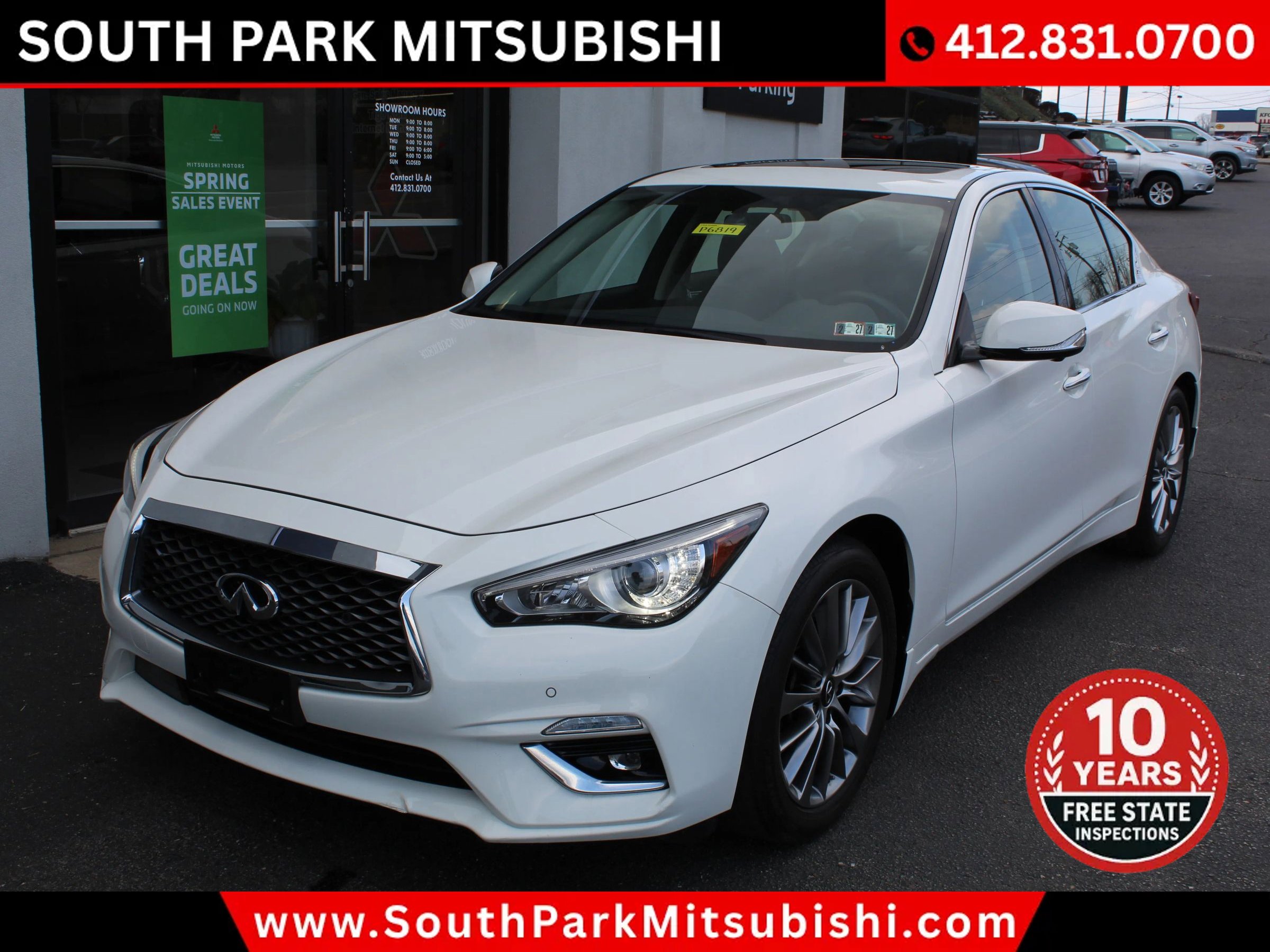 Used 2023 INFINITI Q50 Luxe w/ Cargo Package image 3