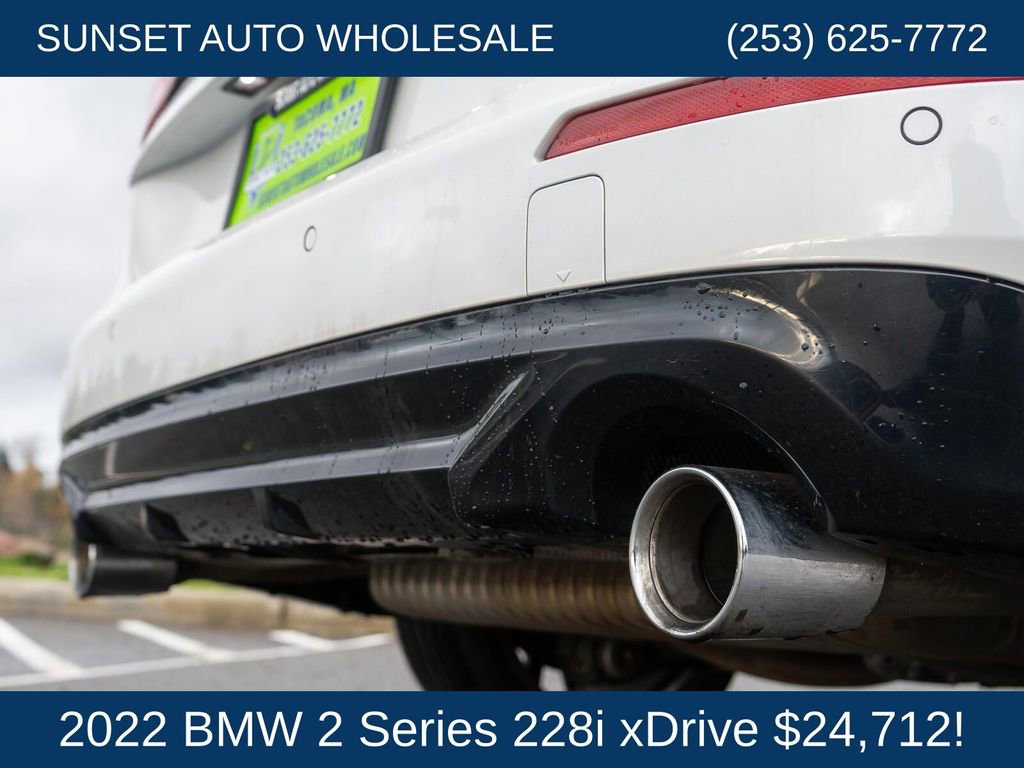 Used 2022 BMW 228i xDrive Gran Coupe w/ Convenience Package AWD/4WD image 21