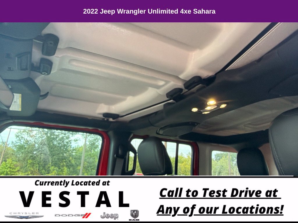 Used 2022 Jeep Wrangler Unlimited Sahara AWD/4WD image 39