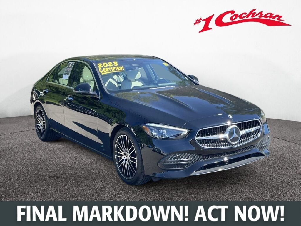 Certified 2023 Mercedes-Benz C 300 4MATIC Sedan