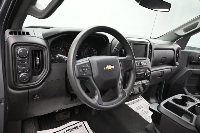 Used 2024 Chevrolet Silverado 1500 Custom w/ Turbomax Blackout Package AWD/4WD image 12