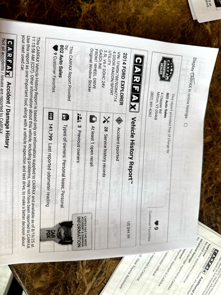 Used 2014 Ford Explorer FWD image 20