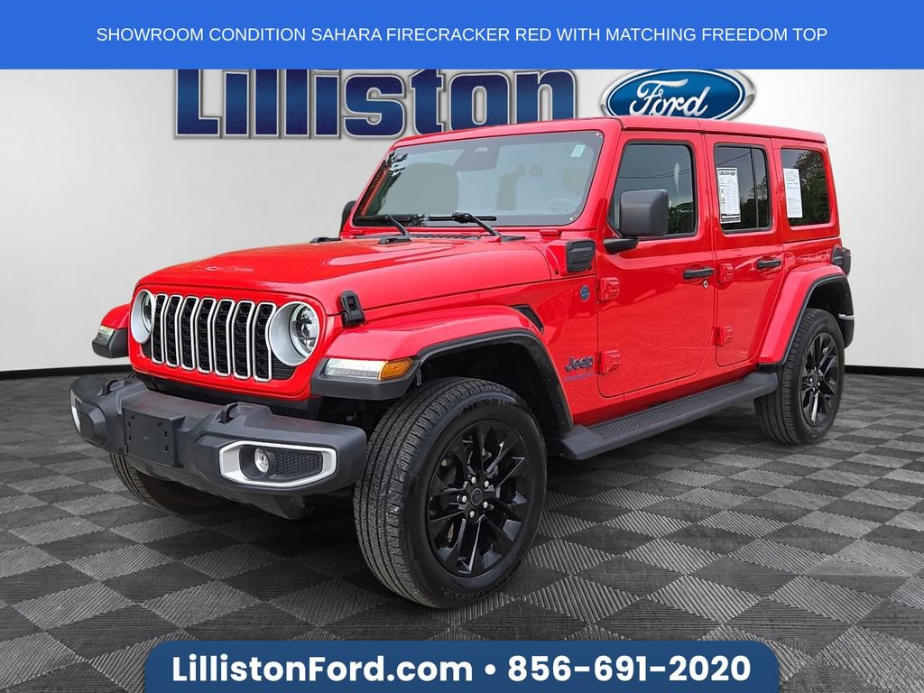 Used 2025 Jeep Wrangler Unlimited Sahara AWD/4WD image 1