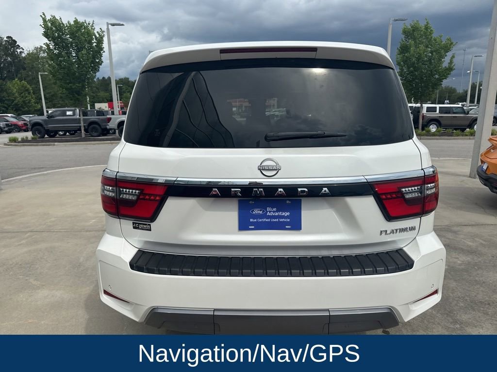 Used 2023 Nissan Armada Platinum w/ Captain's Chairs Package RWD image 5