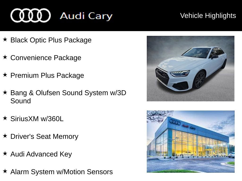 Used 2023 Audi S4 Premium Plus w/ Premium Plus Package image 4