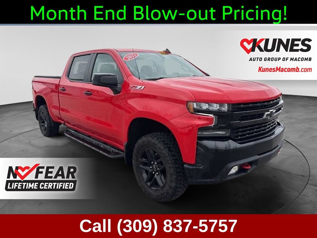 Used 2021 Chevrolet Silverado 1500 LT Trail Boss w/ Convenience Package II AWD/4WD video 1