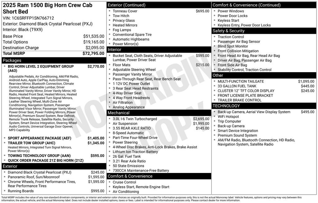 Used 2025 RAM 1500 Big Horn image 6