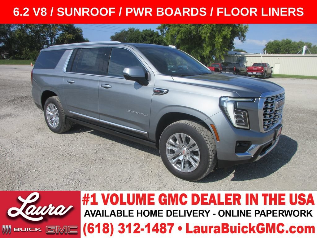 New 2026 GMC Yukon XL Denali w/ Sun & Power Step Package