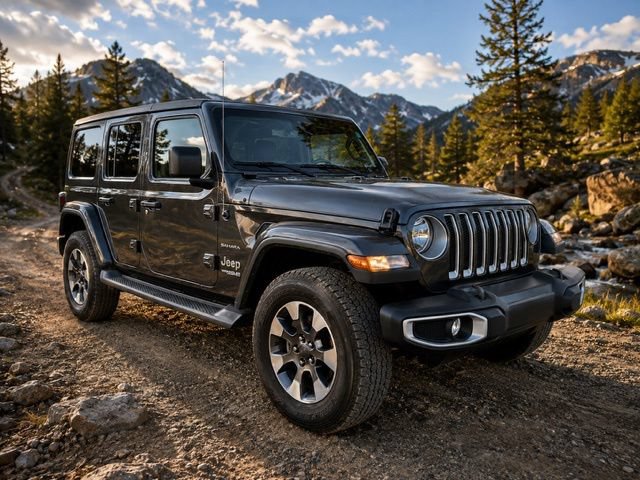 Certified 2022 Jeep Wrangler Unlimited Sahara AWD/4WD image 1