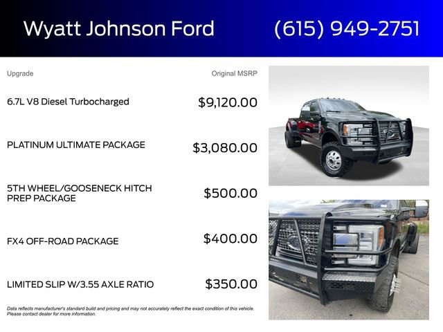 Used 2019 Ford F350 Platinum w/ Platinum Ultimate Package image 5