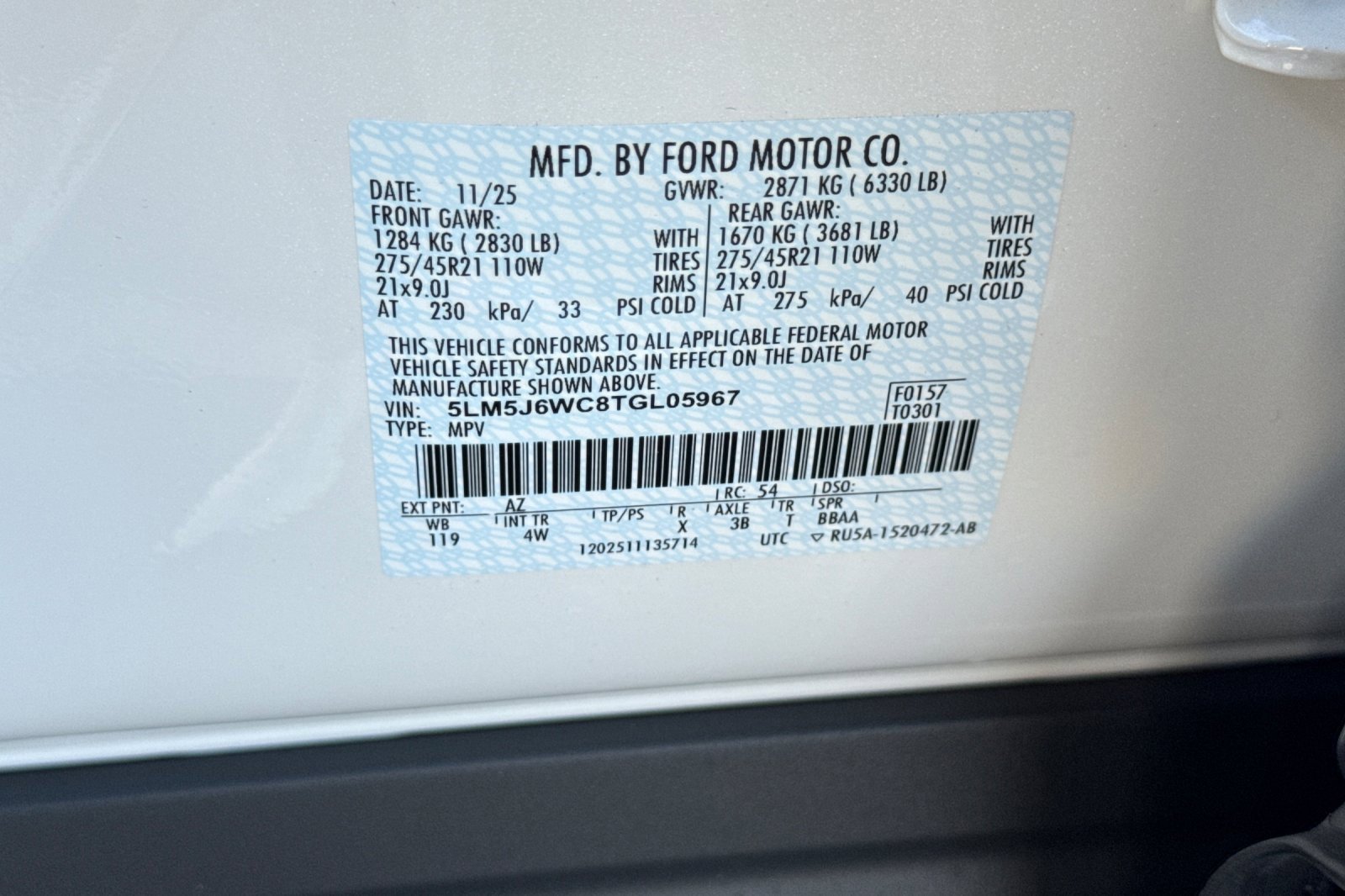 New 2026 Lincoln Aviator Premiere image 28