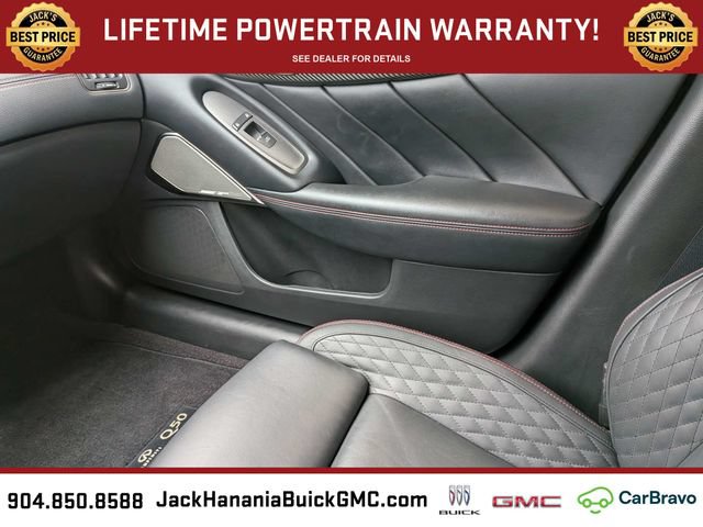Used 2023 INFINITI Q50 Red Sport 400 AWD/4WD image 17