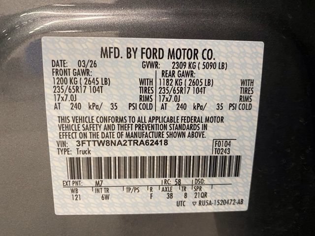 Used 2026 Ford Maverick Tremor AWD/4WD image 40