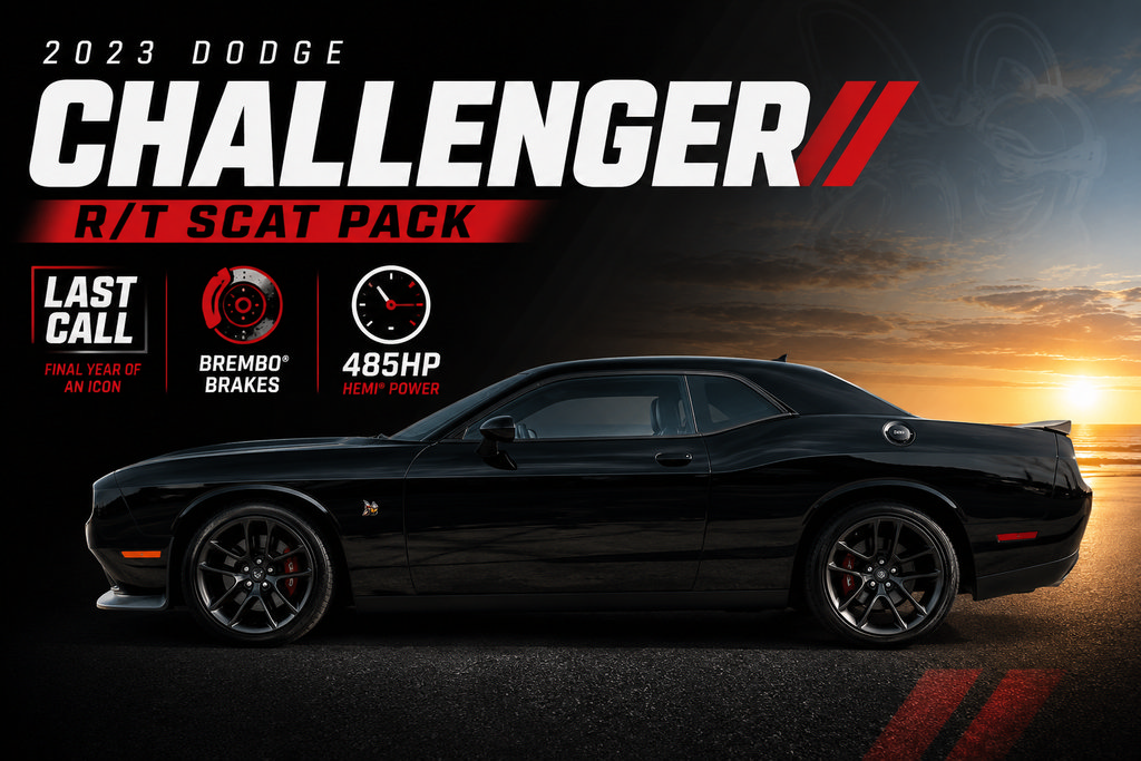 Used 2023 Dodge Challenger R/T Scat Pack w/ Plus Package RWD image 17