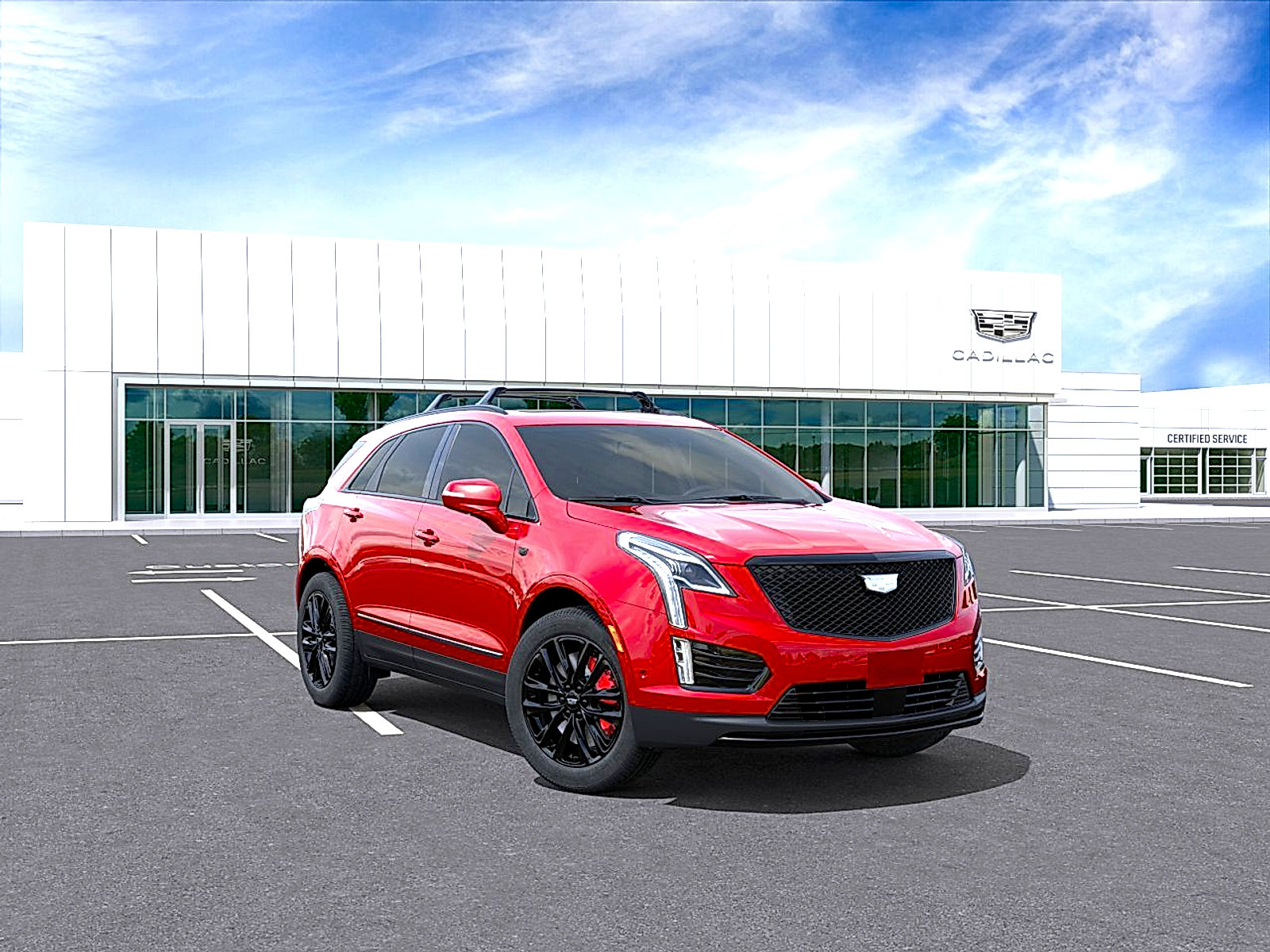 New 2026 Cadillac XT5 Sportv w/ LPO, Onyx Lite Package AWD/4WD image 1