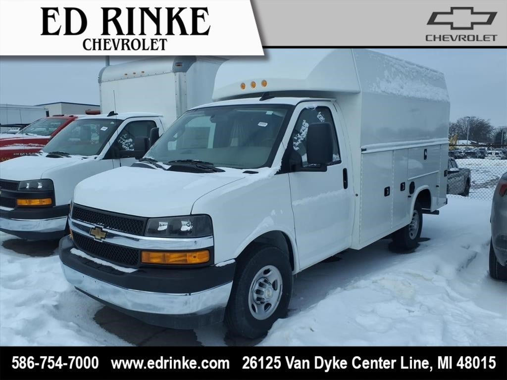 New 2024 Chevrolet Express 3500 w/ Power Convenience Package RWD image 1