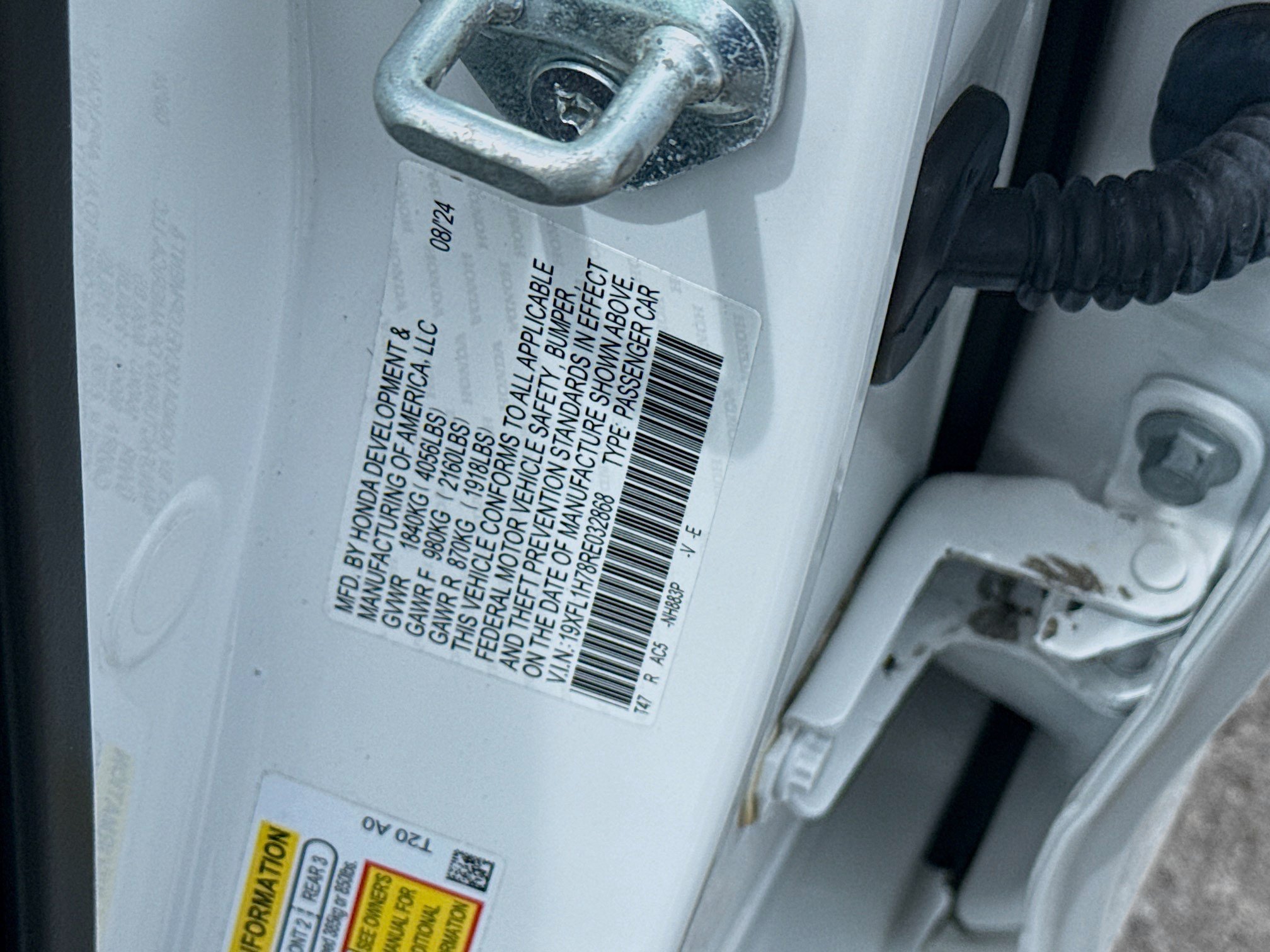 Certified 2024 Honda Civic EX-L image 36
