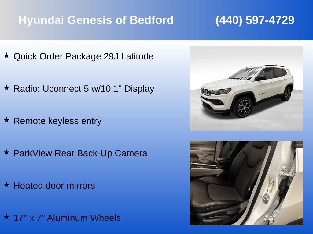 Used 2024 Jeep Compass Latitude AWD/4WD image 7
