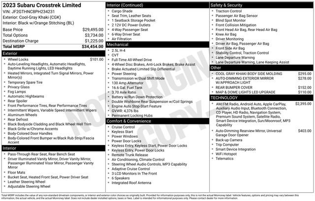 Used 2023 Subaru Crosstrek 2.5i Limited image 5