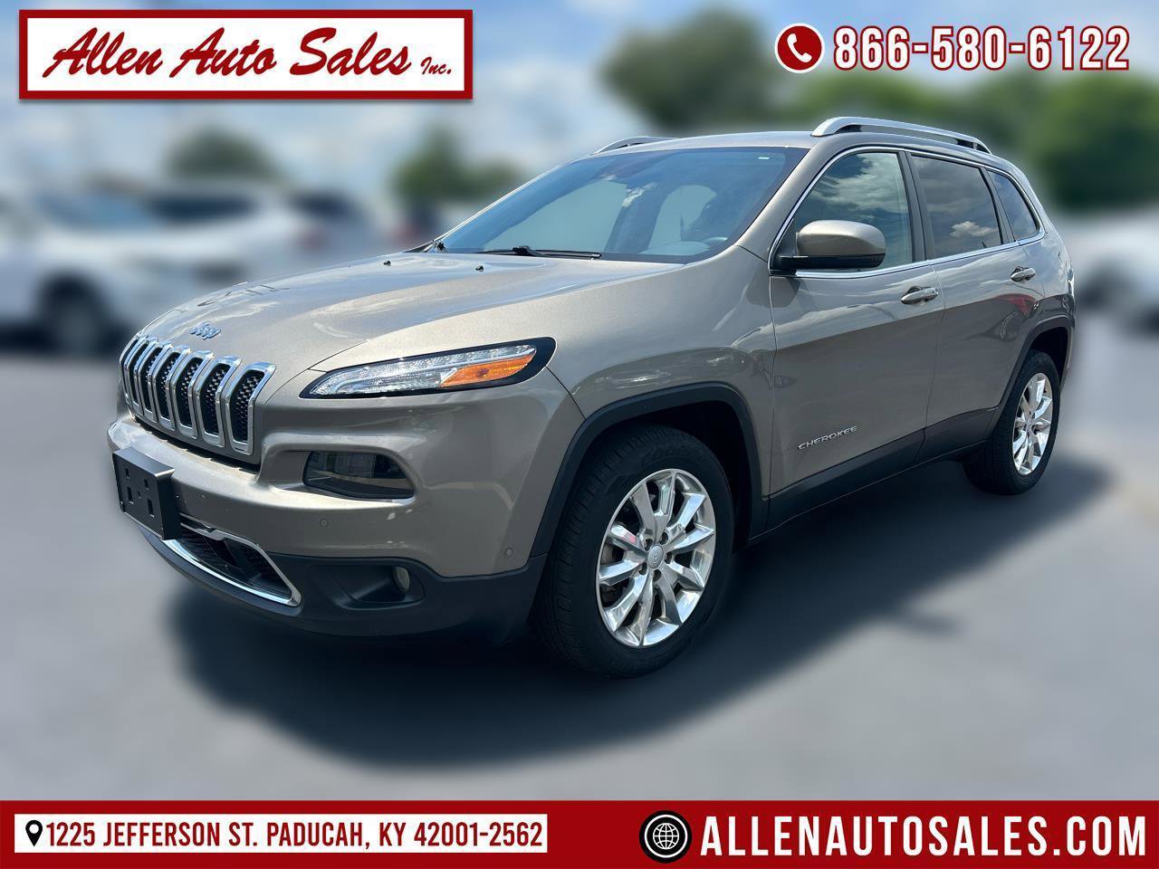 Used 2017 Jeep Cherokee Limited w/ Technology Group