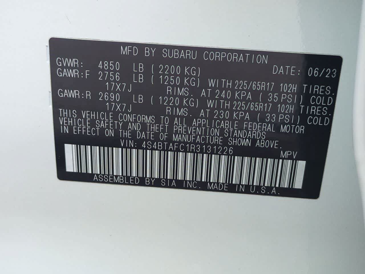 Certified 2024 Subaru Outback Premium AWD/4WD image 36