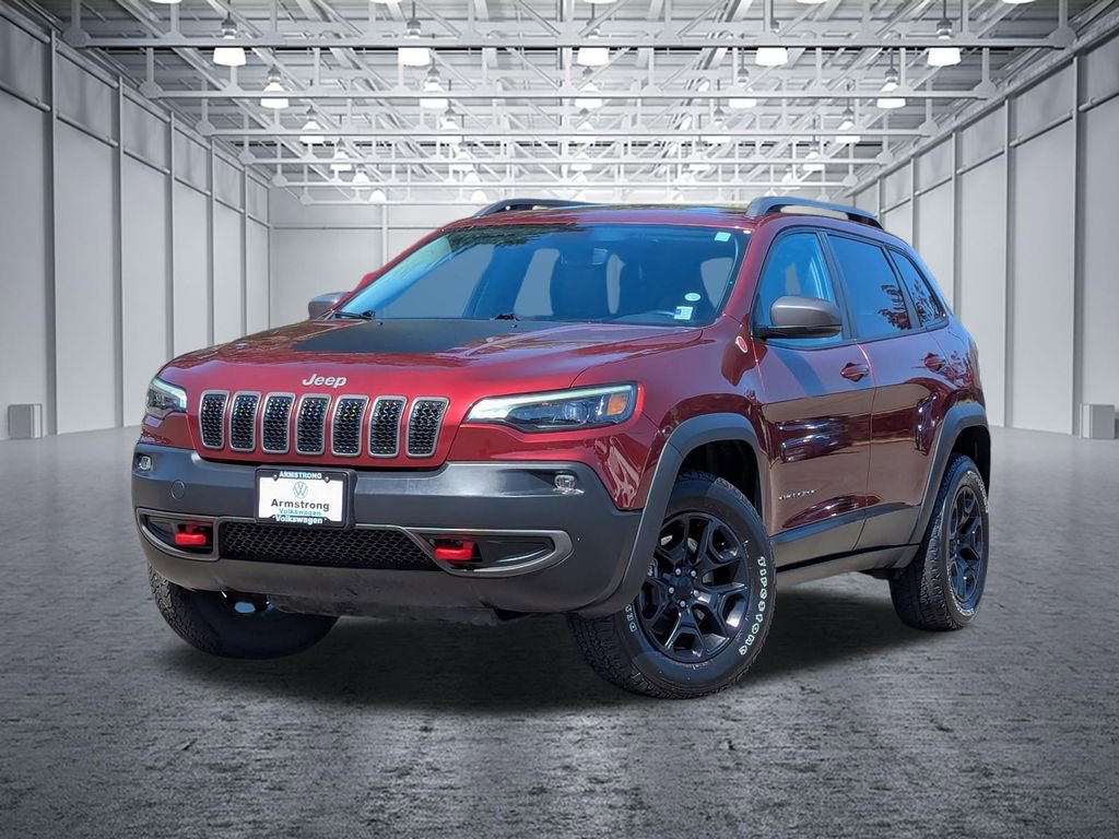 Used 2020 Jeep Cherokee Trailhawk AWD/4WD image 1
