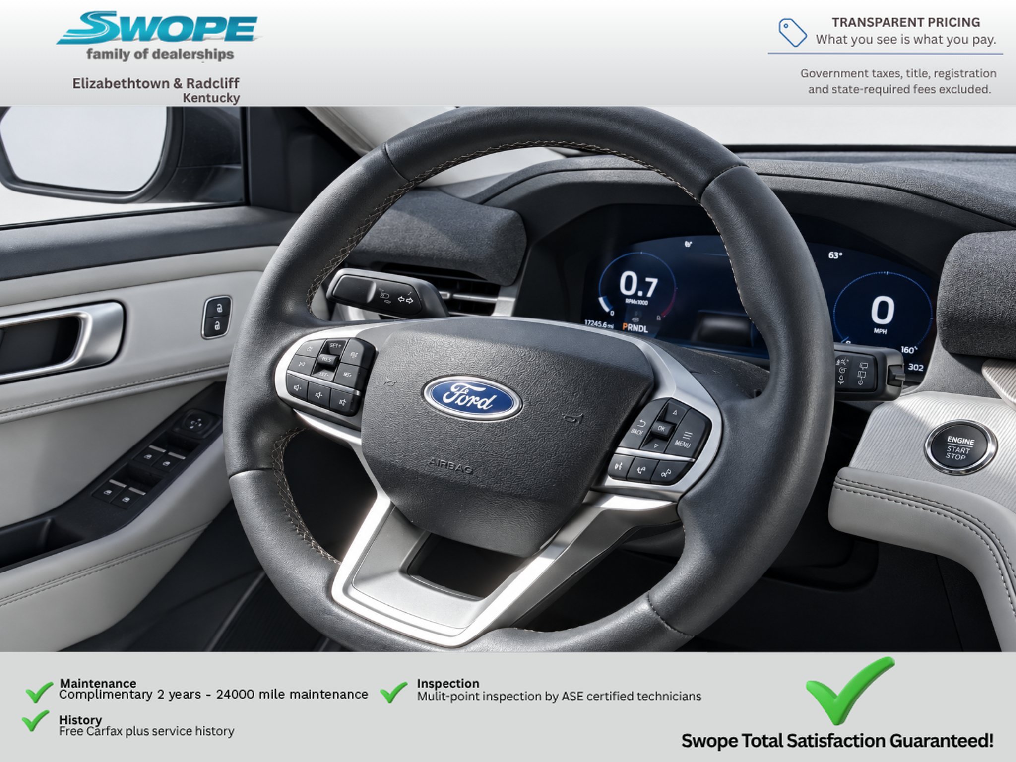Used 2025 Ford Explorer Active w/ Active Comfort Package AWD/4WD image 28