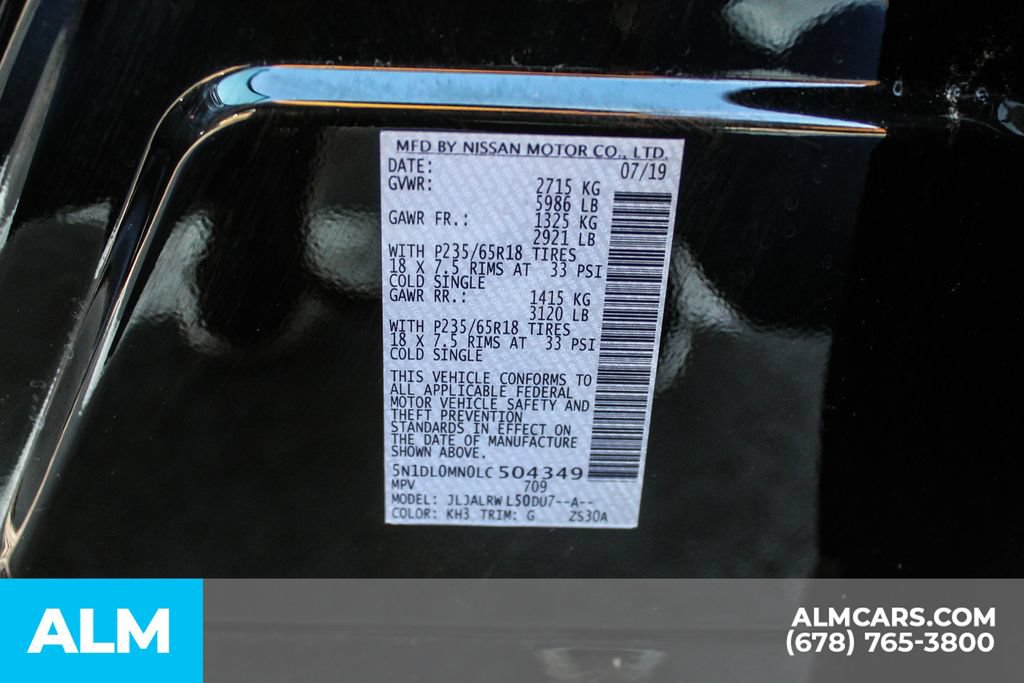 Used 2020 INFINITI QX60 Luxe FWD image 43