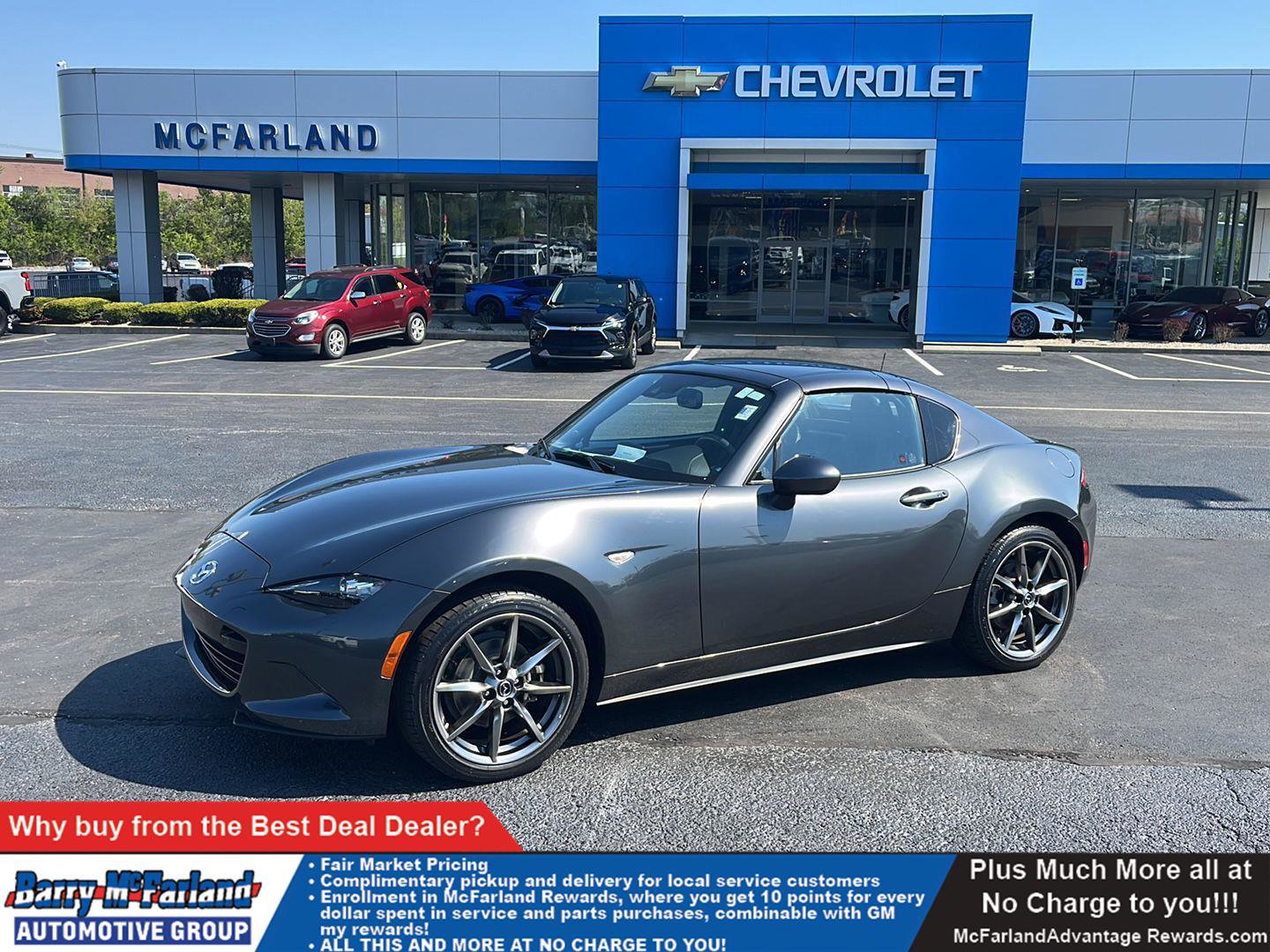 Used 2020 MAZDA MX-5 Miata RF Grand Touring