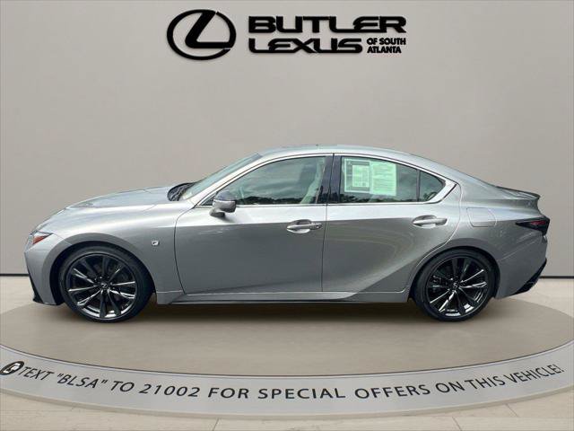 Certified 2021 Lexus IS 350 F Sport w/ Navigation Package RWD image 8