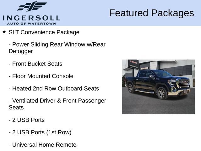 Used 2019 GMC Sierra 1500 SLT w/ SLT Convenience Package AWD/4WD image 10