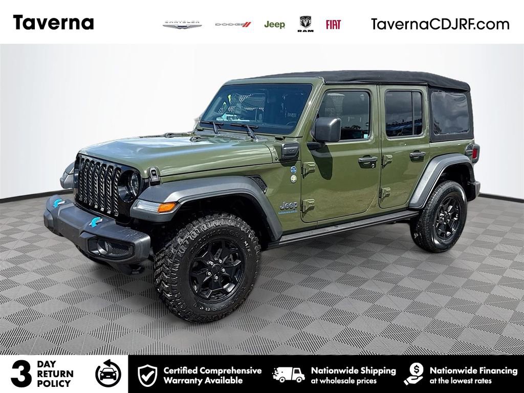 Used 2023 Jeep Wrangler Unlimited w/ Cold Weather Group image 1