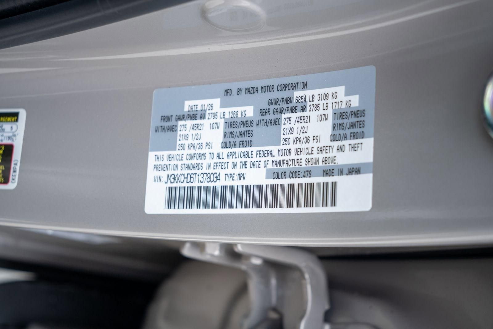 New 2026 MAZDA CX-90 3.3 Turbo w/ Premium Sport Pkg image 36