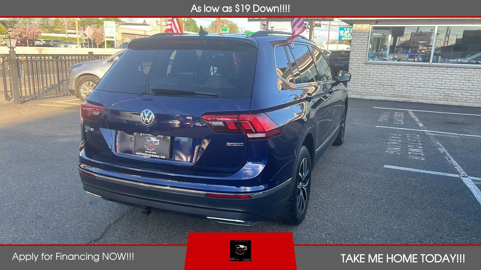 Used 2021 Volkswagen Tiguan SE w/ Panoramic Sunroof Package AWD/4WD image 5