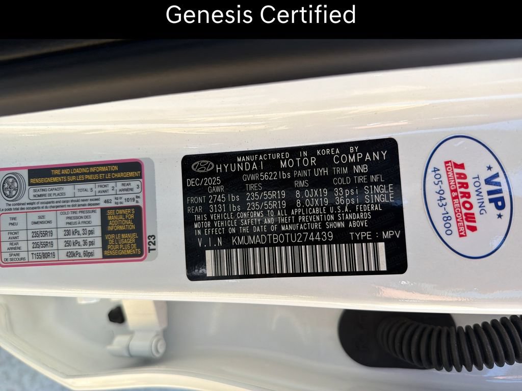 Certified 2026 Genesis GV70 2.5T Select AWD/4WD image 19