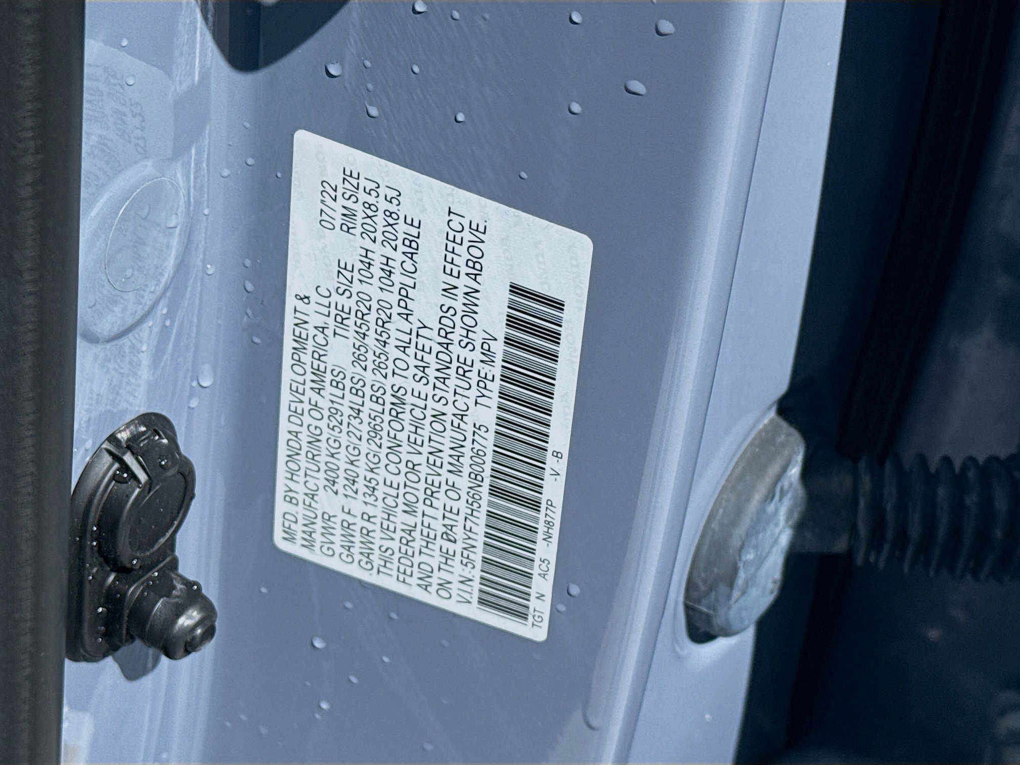 Certified 2022 Honda Passport EX-L image 37