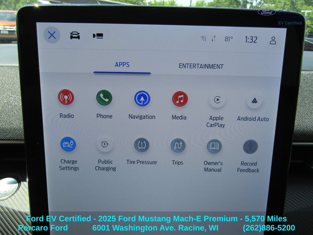 Certified 2025 Ford Mustang Mach-E Premium AWD/4WD image 30