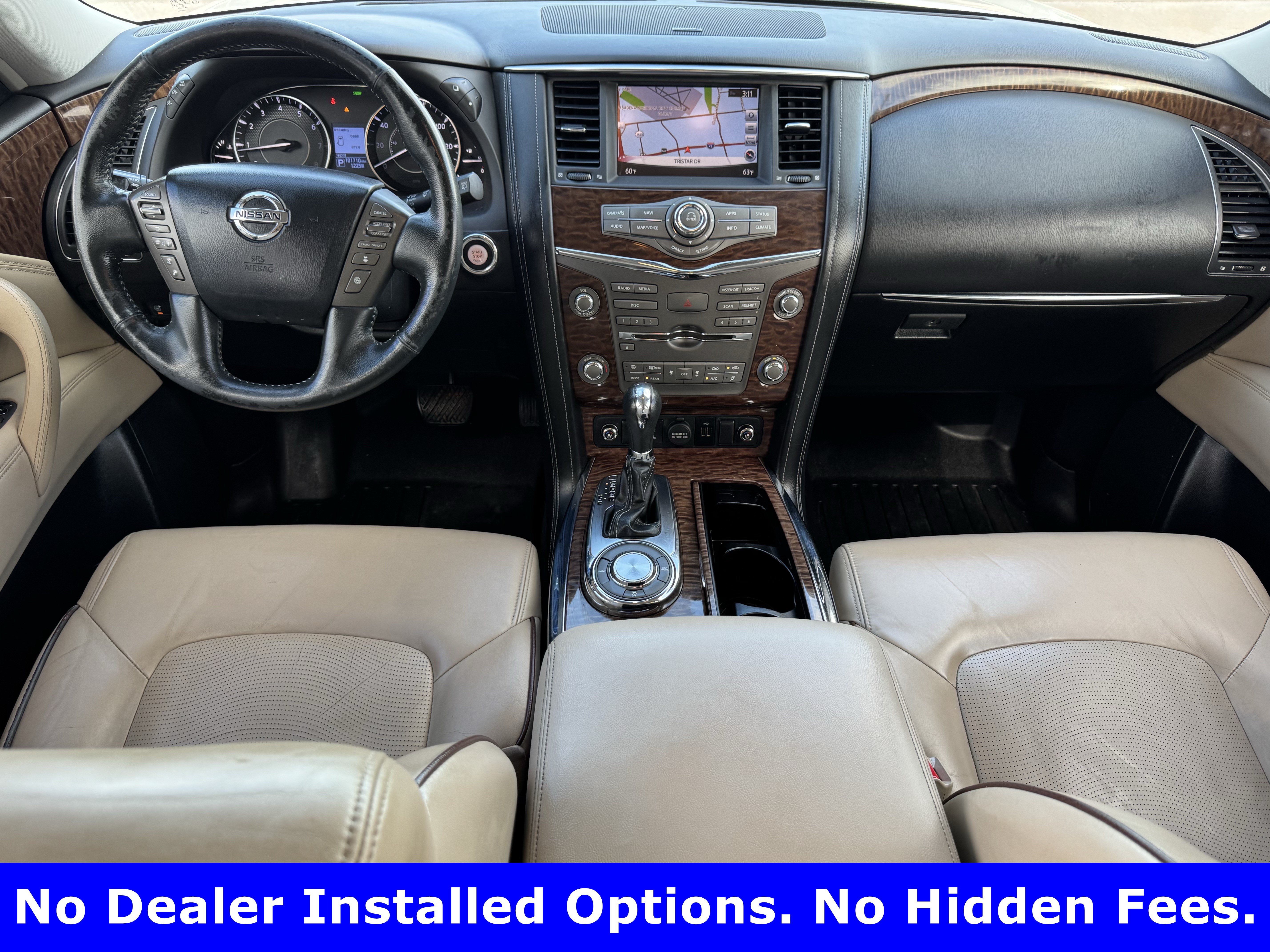 Used 2018 Nissan Armada Platinum w/ Captain Seat Package RWD image 9