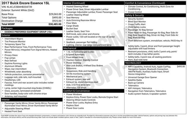 Used 2017 Buick Encore Essence image 25